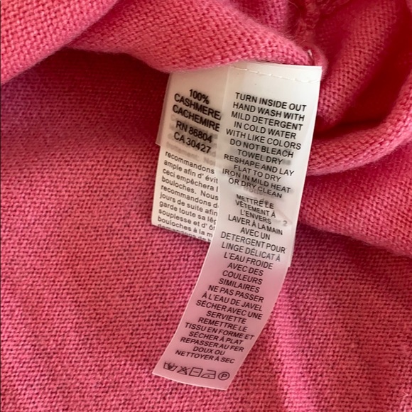 MAGASCHONI*Pink Flowy 100%Cashmere Sweater*Sm.$375 - Picture 9 of 10